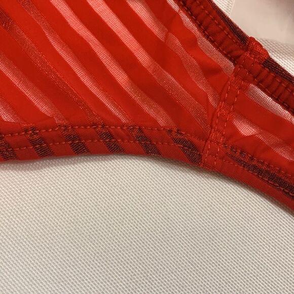 Men’s Size Small bundle of Two Thongs.  Both are Red/black & NWT - Picture 7 of 7